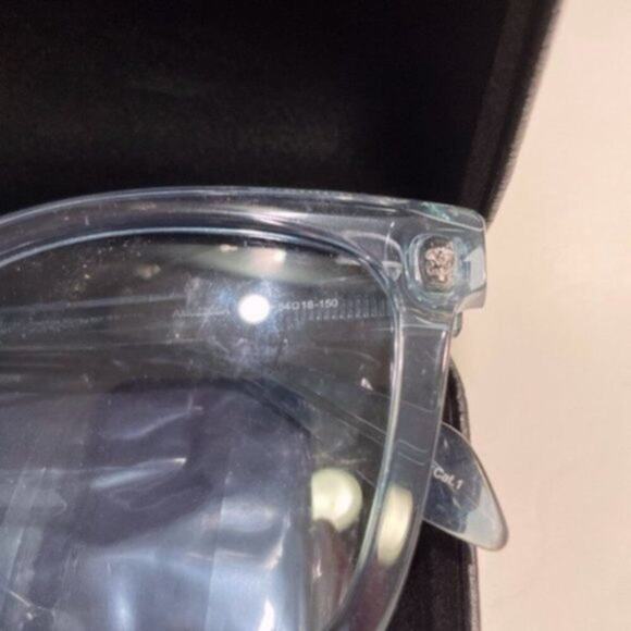 Alexander McQueen 54mm Square Sunglasses light blue - Picture 12 of 12